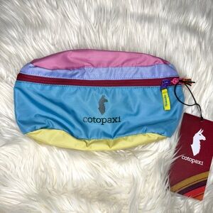 Cotopaxi 3L Waist Pack Belt Bag - Pink, Blue, Yellow